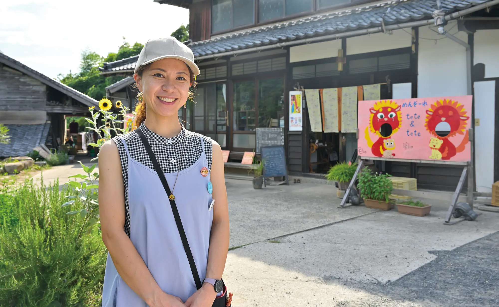 沖縄から上蒲刈島へ。島民とともにつくりあげた古民家カフェを営む上田