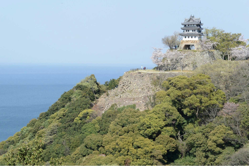 三熊山と洲本城跡