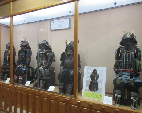 甲冑の展示